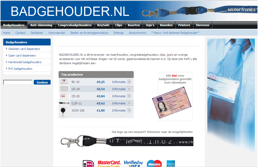 Badgehouder website plaatje