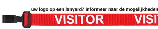 Banner visitor lanyard homepage
