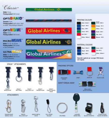 Lanyards met logo